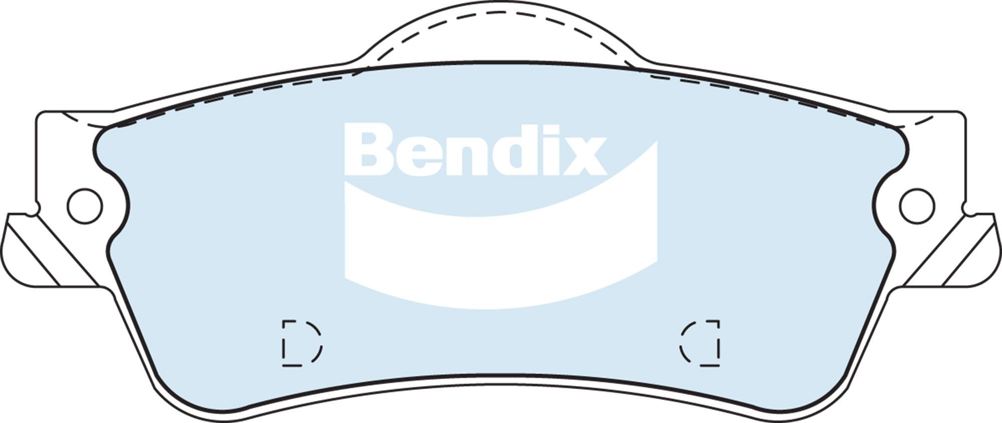DB1766 Brake Pad Set, disc brake | Bendix Brakes